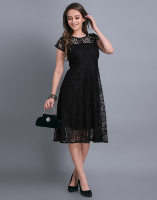 frock style net dress
