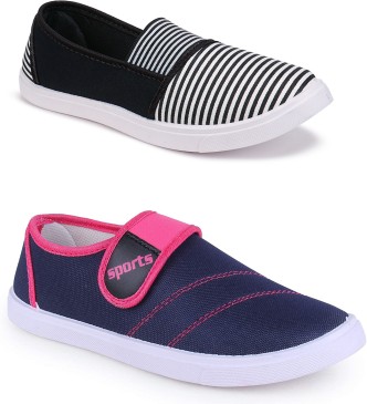 ladies canvas shoes flipkart