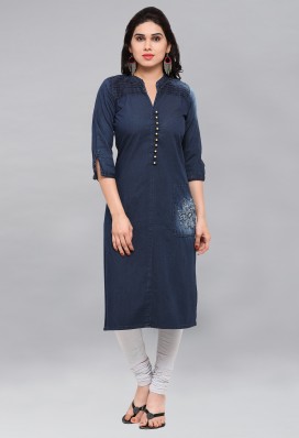 jeans top long kurti