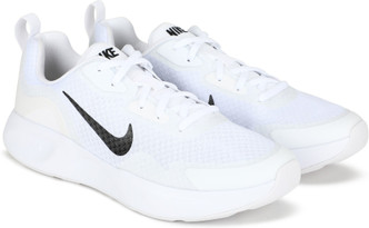 of white nike shoes