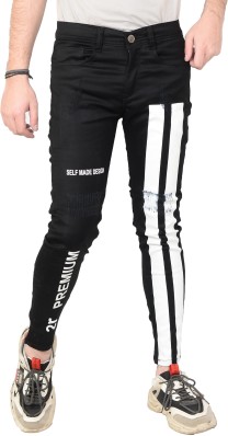 black damage jeans flipkart