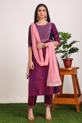 flipkart ladies suits party wear