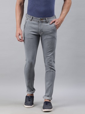 grey colour cotton jeans