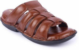 flipkart leather chappal