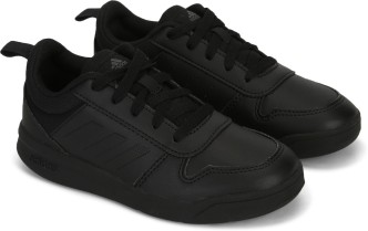 adidas black shoes junior