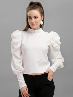 high neck top design