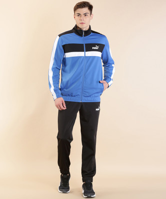 blue puma tracksuit