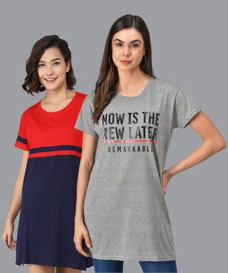 long t shirt night dress