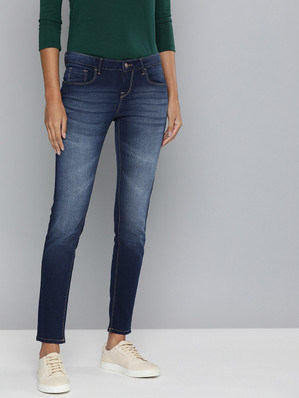 Printed Half Half Jeans - Buy Printed 