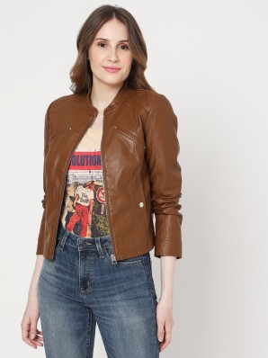 vero moda leather jacket price