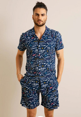 Tie Up Wrap Mens Night Suits - Buy Tie 