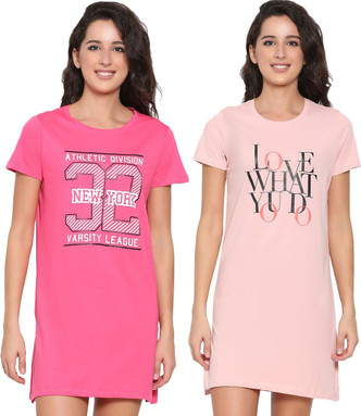 long t shirt night dress