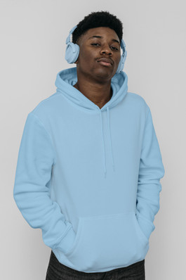 sky blue colour sweatshirt