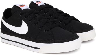 nike womens black casual shoes