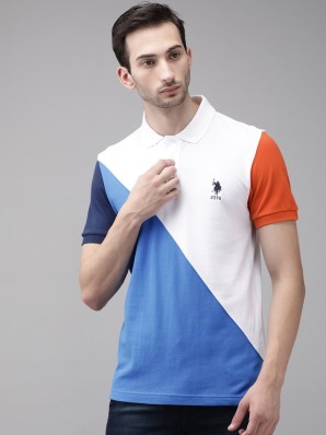 us polo v neck t shirt