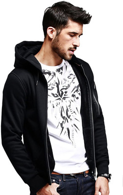 fanideaz men's cotton hooded sweatshirt with zip