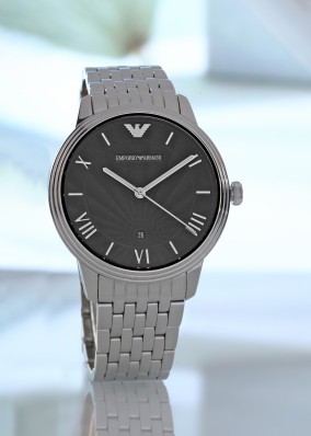 emporio armani grey watch