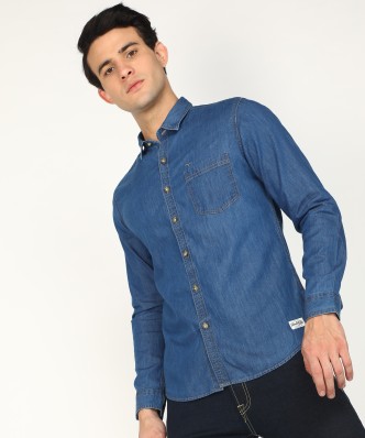 flying machine denim shirt