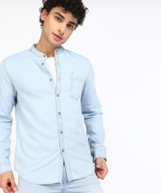 flying machine denim shirt