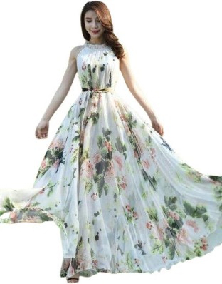 fancy gown on flipkart