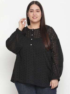 flipkart plus size tops