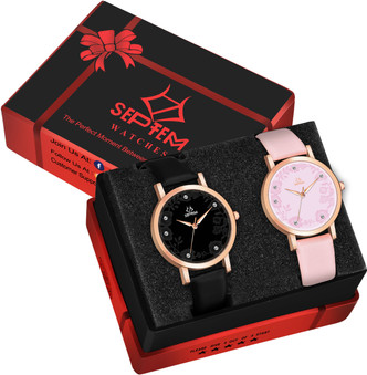 ladies watch with belt