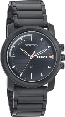 black chain watch fastrack