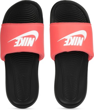 nike slippers womens pink