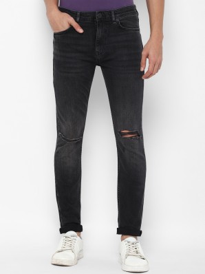 tone jeans mens black