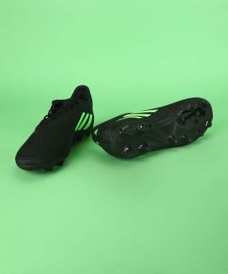 adidas white and black football boots