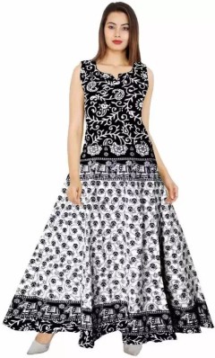 cotton maxi dresses flipkart