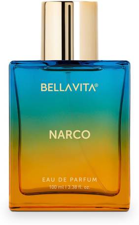 BELLAVITA NARCO perfume for Men & Women|Citrusy & Woody Notes|Long Lasting Fragrance| Eau de Parfum - 100 ml