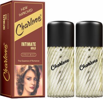 Charlene Spray Mist Intimate Gold 3pcs (30ml each) Perfume - 90 ml For Men & Women