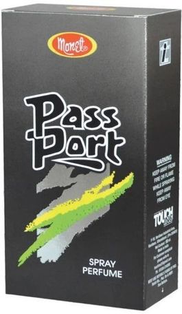 MONET PASSPORT 30 ML PACK OF 2. Perfume - 60 ml For Men & Women