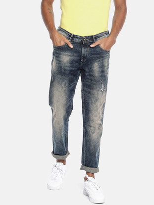 Spykar Skinny Men Blue Jeans - Buy 