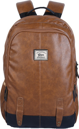 gear leather backpack