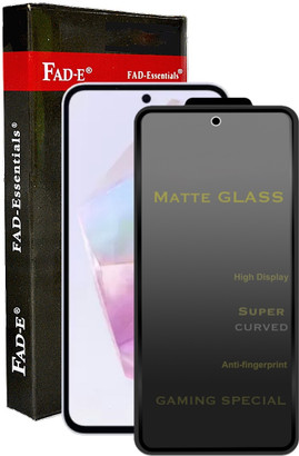 Matte Finish Samsung Galaxy F41 Glass Protection Fasheen Back