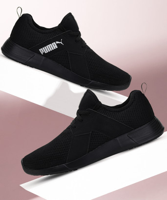Footwears Puma Tergament Puma Tergament Sport Style# 353890 03 Mens Slip On  Sneaker Black Size