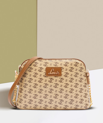 Caprese Brown Sling Bag Simone Sling Small Saddle Saddle Price