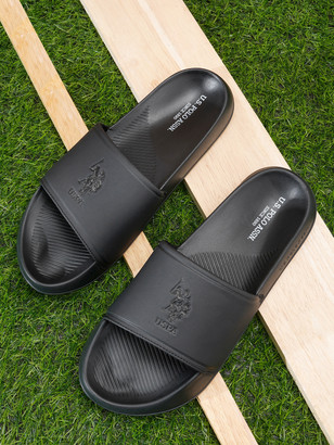 Slide Sandals Puma Wrens Black Flip Flops Puma Wrens Black Flip