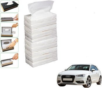 Car Tissue Holder, Sun Visor Napkin Holder, Car Mask Holder for Sun Visor,  Masks Dispenser for Car, Car Tissue Box with Tissue Refill (Beige) 