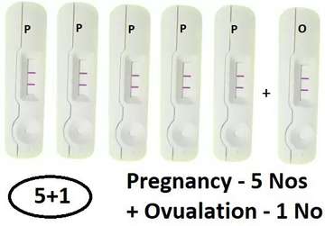PREGANEWS One Step Pregnancy Test Kit Result in Just 3 Minutes