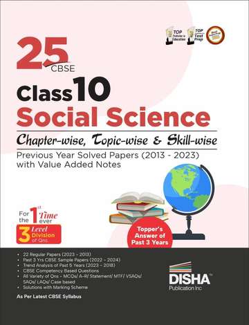 Disha 30 Chapter-wise, Topic-wise & Skill-wise CBSE Class 10 Social ...