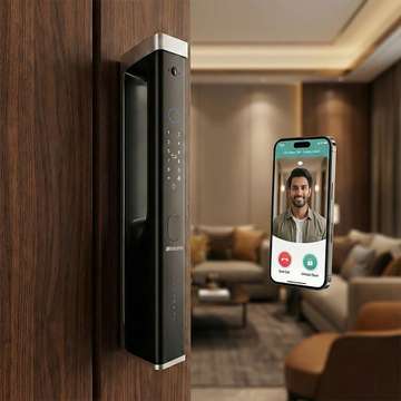Abyss GL16 Smart Wi-Fi Digital Door Lock for Glass Doors | Fingerprint ...