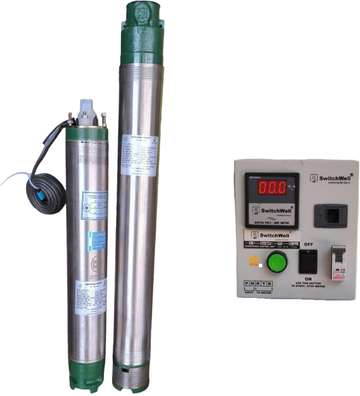 CRI Pump 1 HP,10 Stage Pump, 65 Meter Head & Digital Control Starter ...