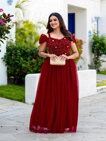 sachin and babi light blue dress Gown Design New Look Party Dresses For Womens For Girls Gown Elegant  Western Dresses Maxi Dress