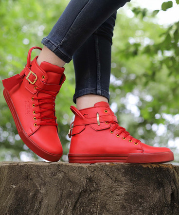 Sport Dance Shoes オレンジ ストラップシューズ mg2001-75b_n_1.jpg