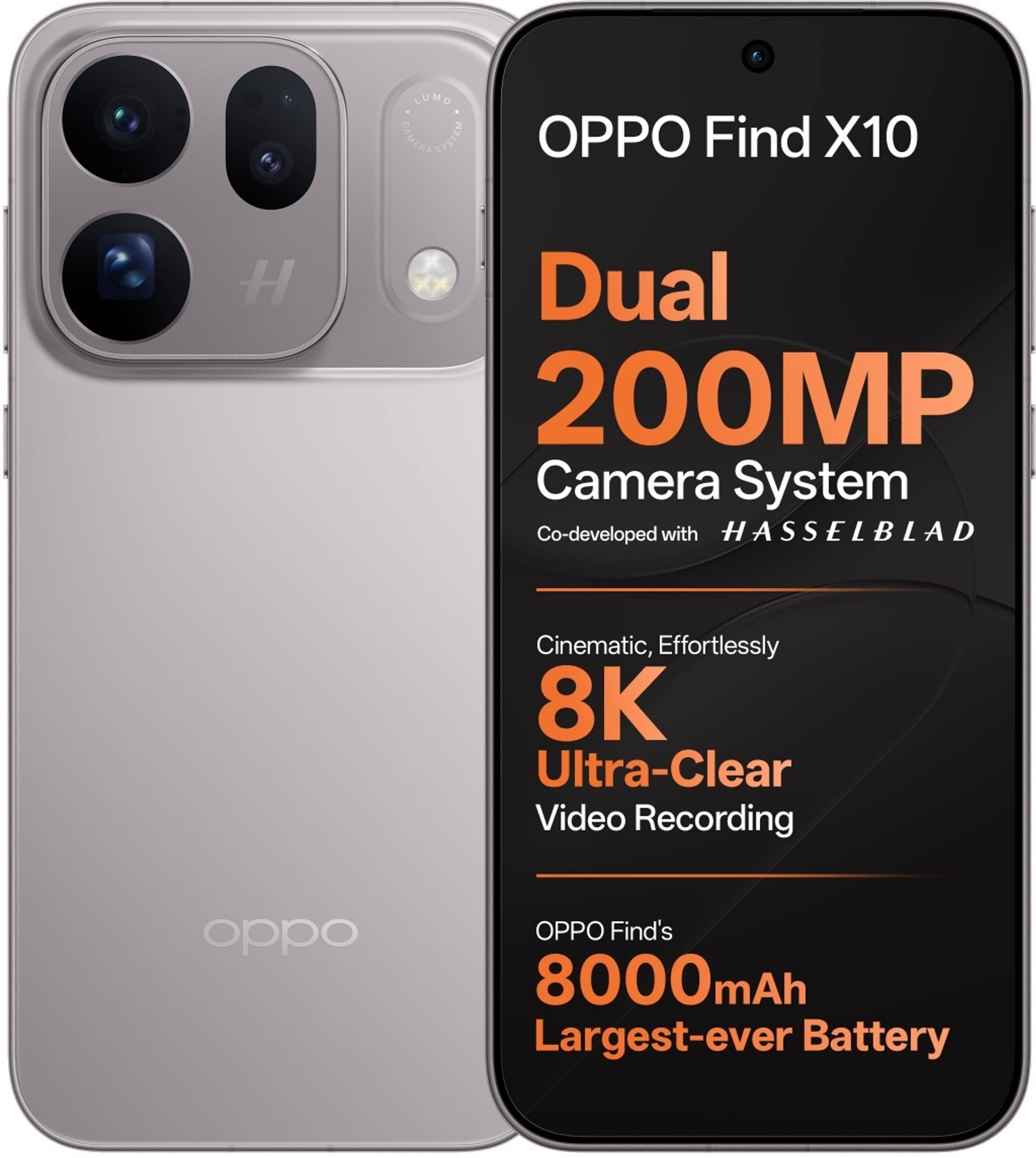 OPPO Find X10, front