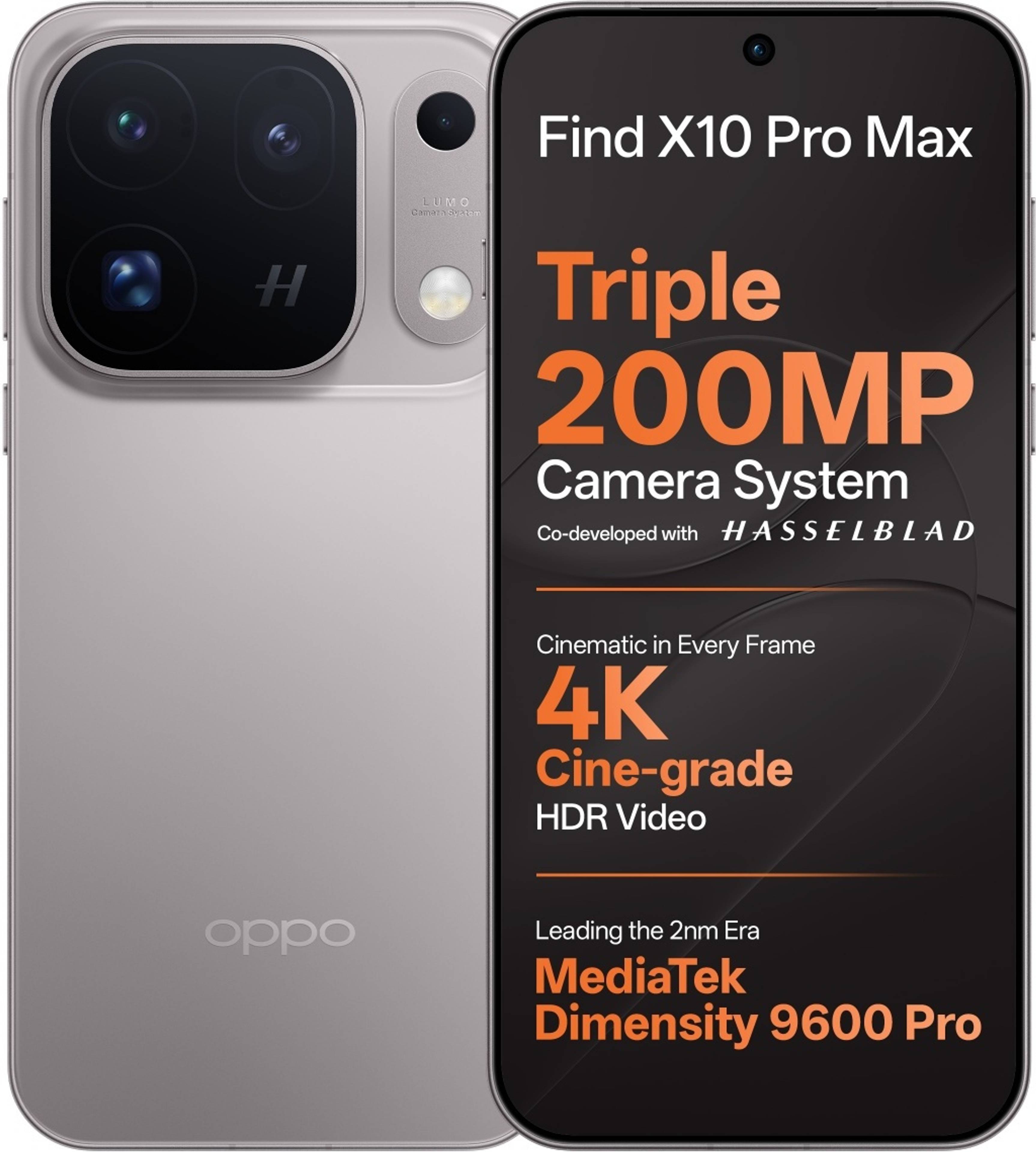 OPPO Find X10 Pro Max, front