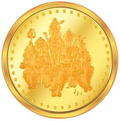 PC Chandra Jewellers 24KGCMDF5 24 (995) K 5 g Gold Coin